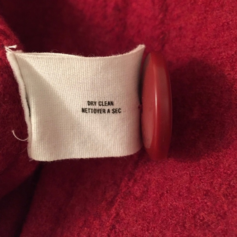 Anthropologie Red wool sweater - Picture 6 of 6